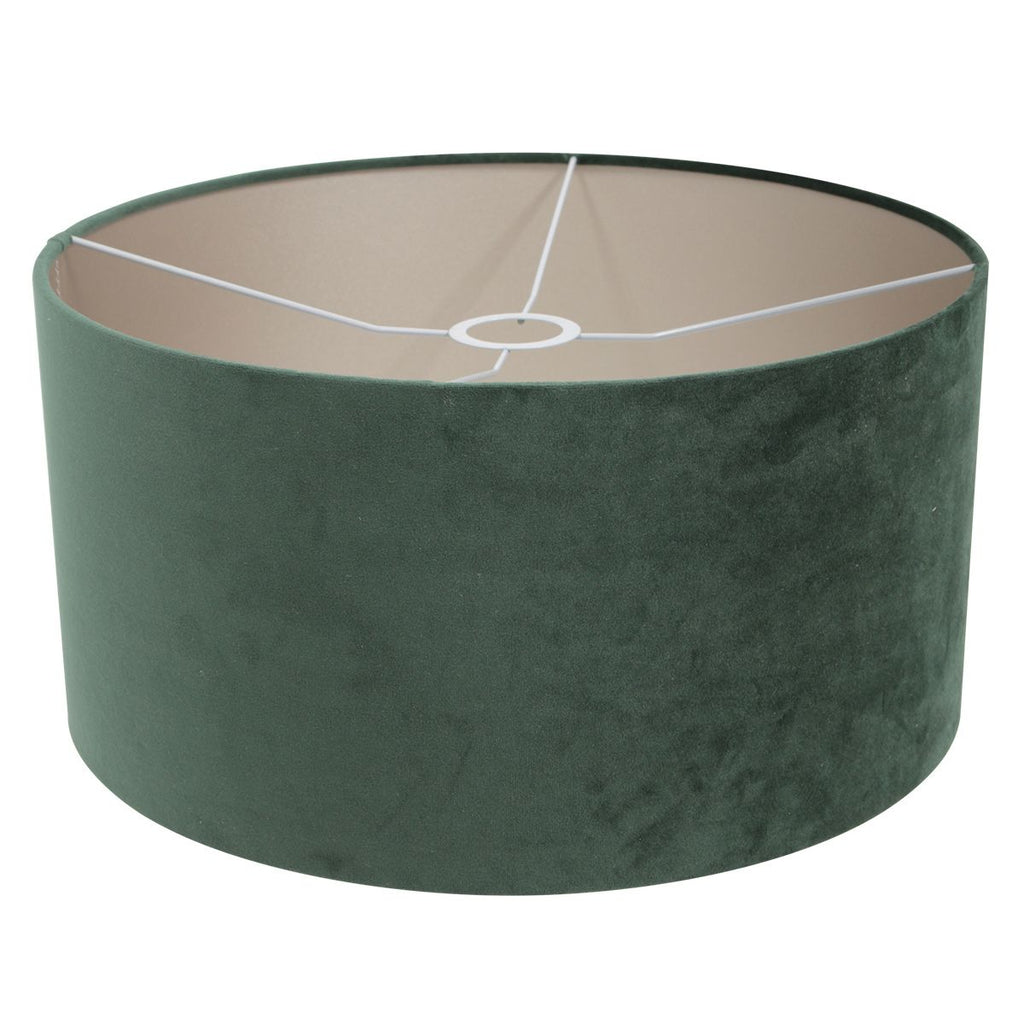 Vloerlamp Prestige Chic 7395ZW+K1068VS Zwart-Fluweel Groen