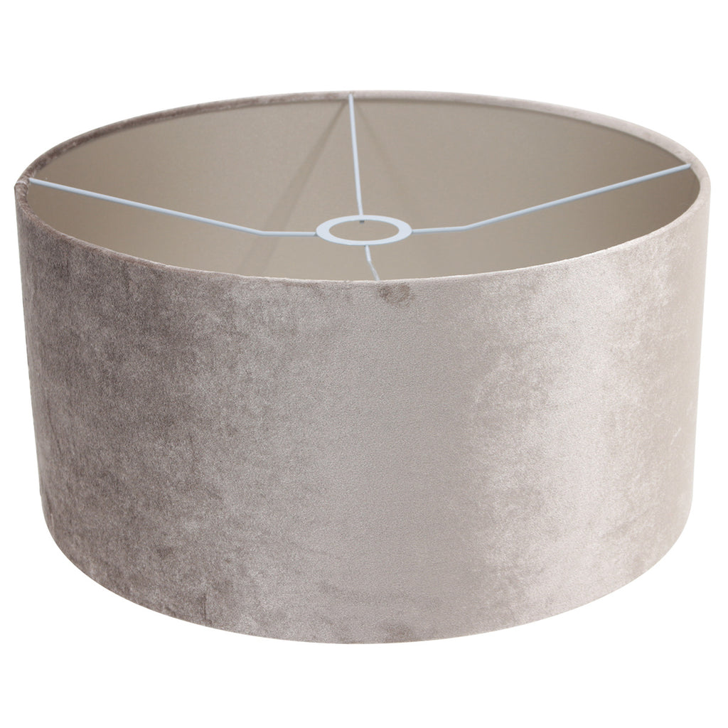Vloerlamp Prestige Chic 7395ZW+K1068GS Zwart-Wit Linnen