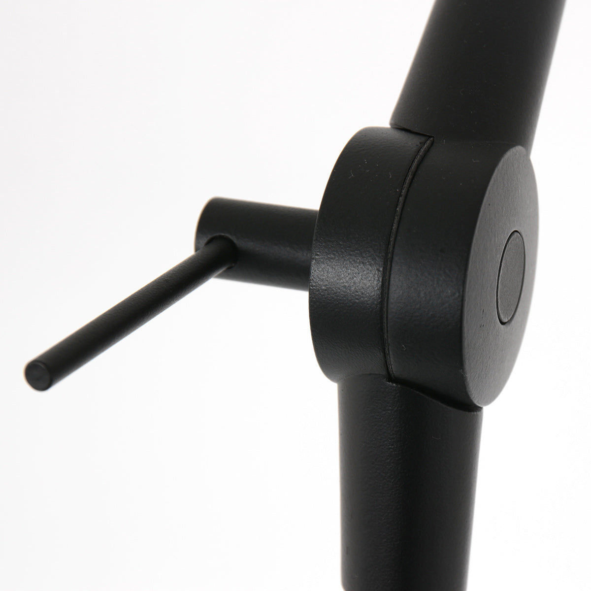 Vloerlamp Prestige Chic 7395ZW+K1068GS Zwart-Wit Linnen