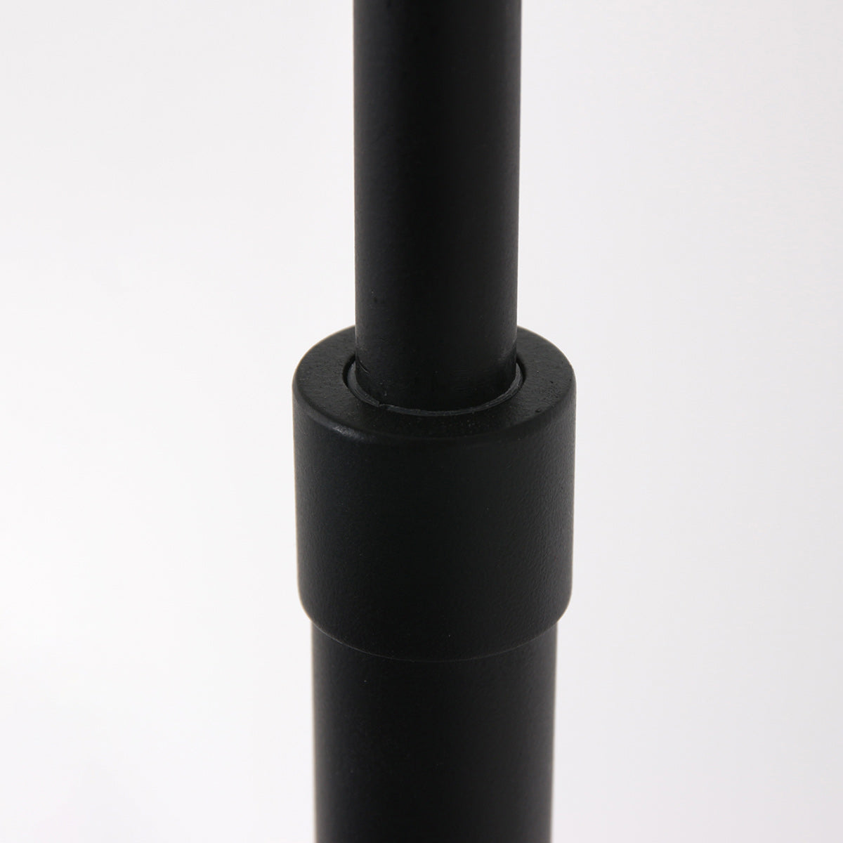 Vloerlamp Prestige Chic 7395ZW+K1068GS Zwart-Wit Linnen