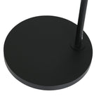 Vloerlamp Prestige Chic 7395ZW+K1068GS Zwart-Wit Linnen