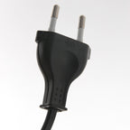 Vloerlamp Prestige Chic 7395ZW+K1068GS Zwart-Wit Linnen