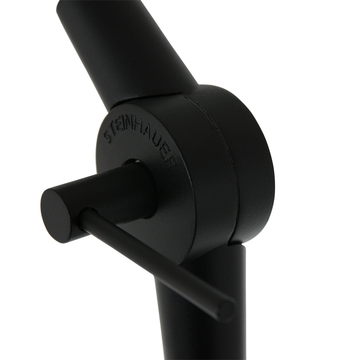 Vloerlamp Prestige Chic 7395ZW+K1068GS Zwart-Wit Linnen
