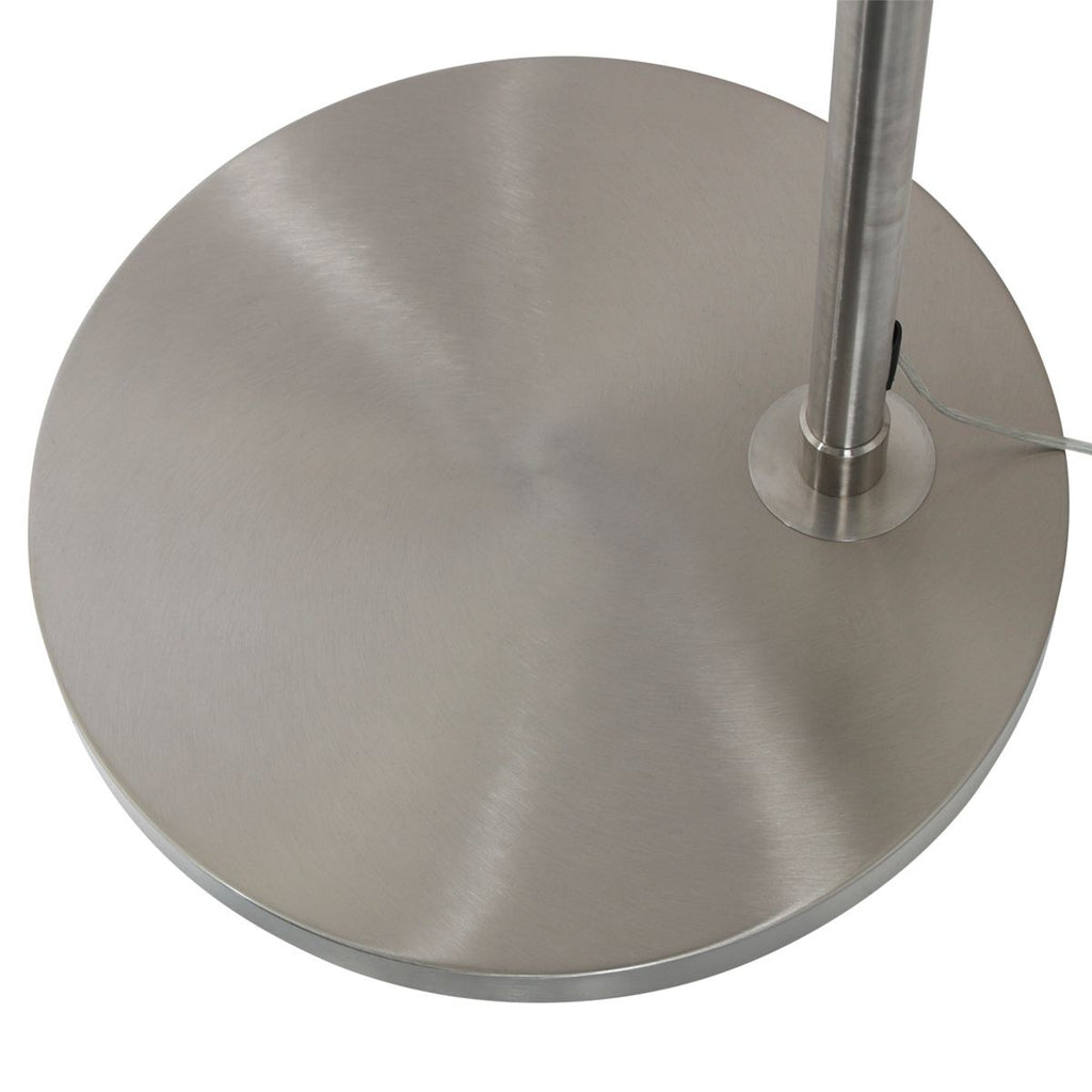 Vloerlamp Sparkled Light 7268ST+K1066VS Staal-Fluweel Groen