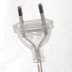 Vloerlamp Sparkled Light 7268ST+K1066GS Staal-Fluweel Zilver