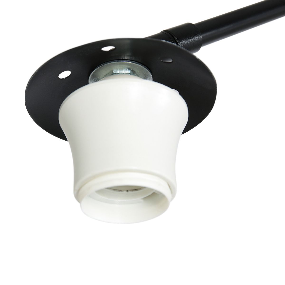 Vloerlamp Sparkled Light 7268ZW+K1066VS Zwart-Fluweel Groen