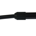 Vloerlamp Sparkled Light 7268ZW+K1066GS Zwart-Fluweel Zilver