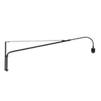 Wandlamp Elegant Classy 2574ZW+K1066KS Zwart-Fluweel Goud