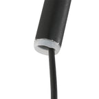 Wandlamp Sparkled Light 1481ZW+K1068RS Zwart-Grijs Linnen