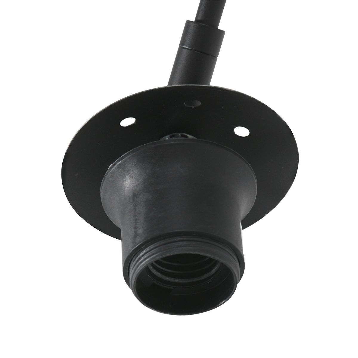 Wandlamp Sparkled Light 1481ZW+K1068QS Zwart-Wit Linnen
