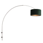 Wandlamp Sparkled Light 1481ST+K1068VS Staal-Fluweel Groen