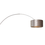 Wandlamp Sparkled Light 1481ST+K1068GS Staal-Fluweel Zilver