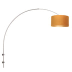 Wandlamp Sparkled Light 1481ST+K1068KS Staal-Fluweel Goud