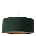 Hanglamp Sparkled Light 3602ZW+K1066VS Zwart-Fluweel Groen