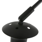 Wandlamp Sparkled Light 1481ZW+K11130S Zwart-Grijs Kunststof