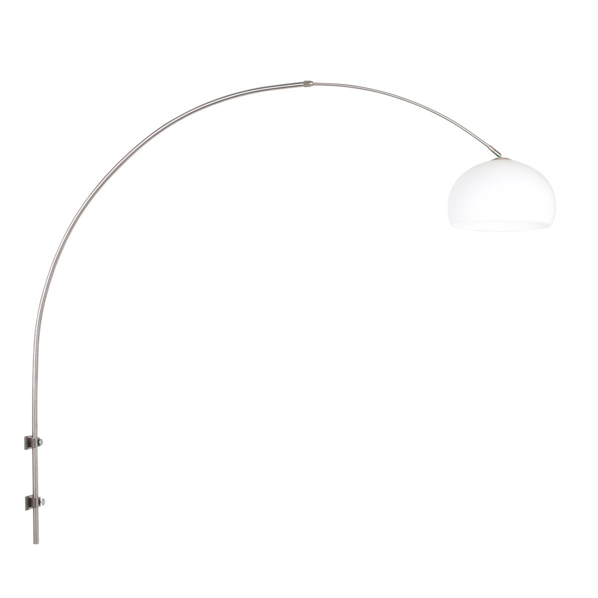 Wandlamp Sparkled Light 1481ST+K10610S Staal-Wit Kunststof