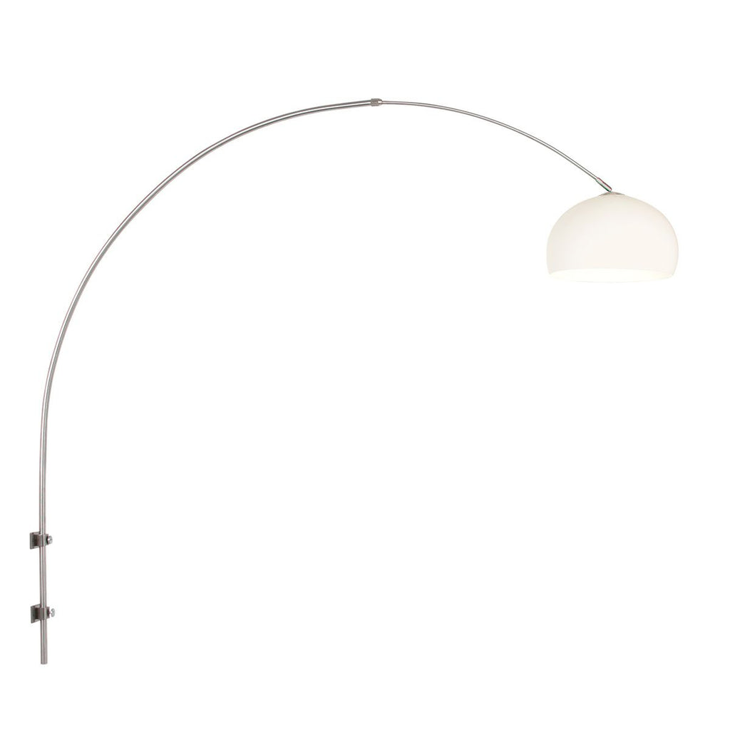 Wandlamp Sparkled Light 1481ST+K10610S Staal-Wit Kunststof