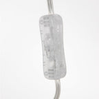 Wandlamp Sparkled Light 1481ST+K10610S Staal-Wit Kunststof