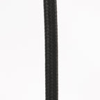 Vloerlamp Stang 8218ZW Zwart + Kap Wit Linnen