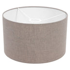 Tafellamp Animaux 3126ZW+K7396RS Zwart-Grijs Linnen