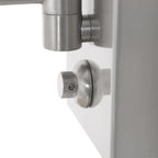 Wandlamp Prestige Chic 7396ST+K7396ZS Staal-Fluweel Blauw