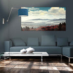 Wandlamp Prestige Chic 7396ST+K7396ZS Staal-Fluweel Blauw