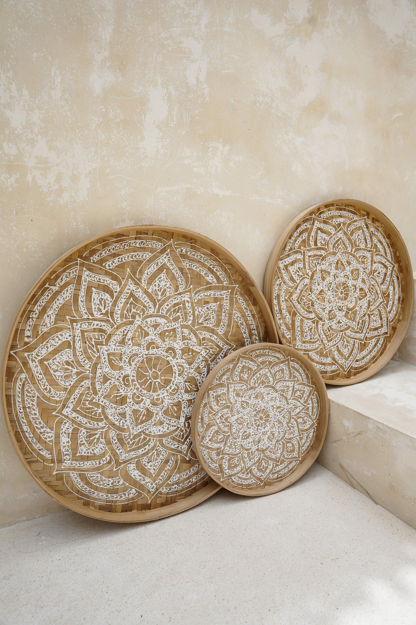 De Henna Mandala Muurmand - M (30cm)
