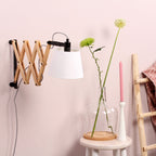 Wandlamp Dion 8852BE met uittrekbare arm E14 fitting