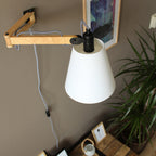 Wandlamp Dion 8853BE met uitklapbare arm E14 fitting
