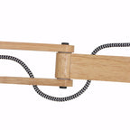 Wandlamp Dion 8853BE met uitklapbare arm E14 fitting