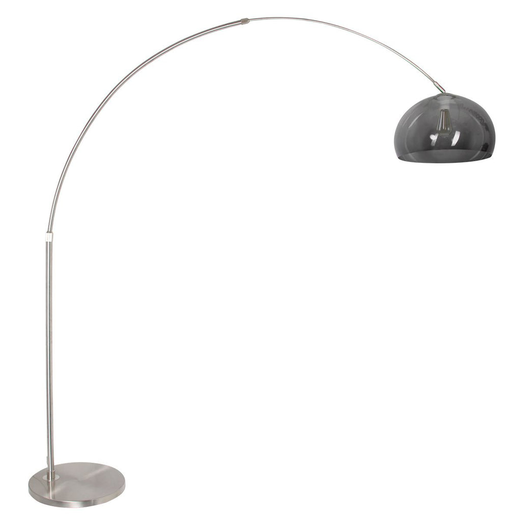 Vloerlamp Sparkled Light 7268ST+K11130S Staal-Grijs Kunststof