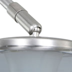Vloerlamp Sparkled Light 7268ST+K11130S Staal-Grijs Kunststof