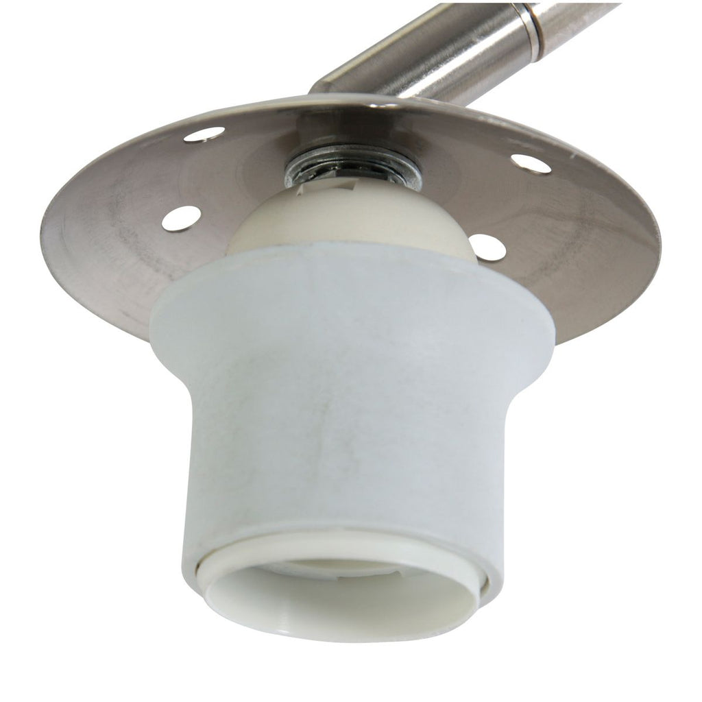 Vloerlamp Sparkled Light 7268ST+K11130S Staal-Grijs Kunststof
