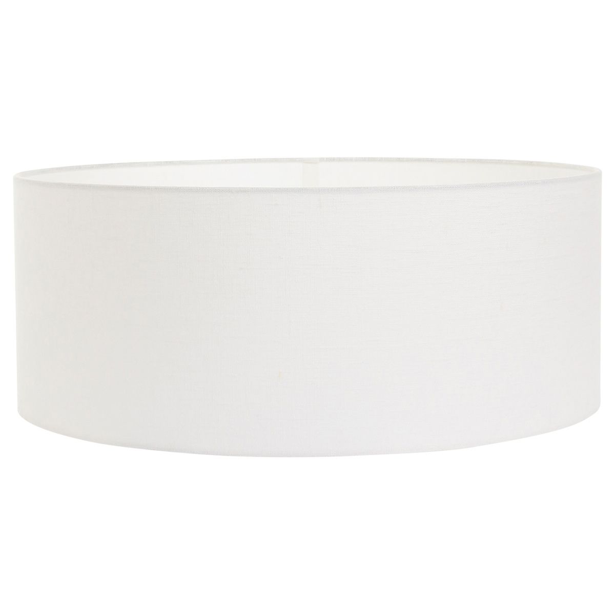 Vloerlamp Sparkled Light 7268ST+K1066QS Staal-Wit Linnen
