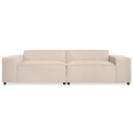 3-Zits Bank Lara - Linnen Beige