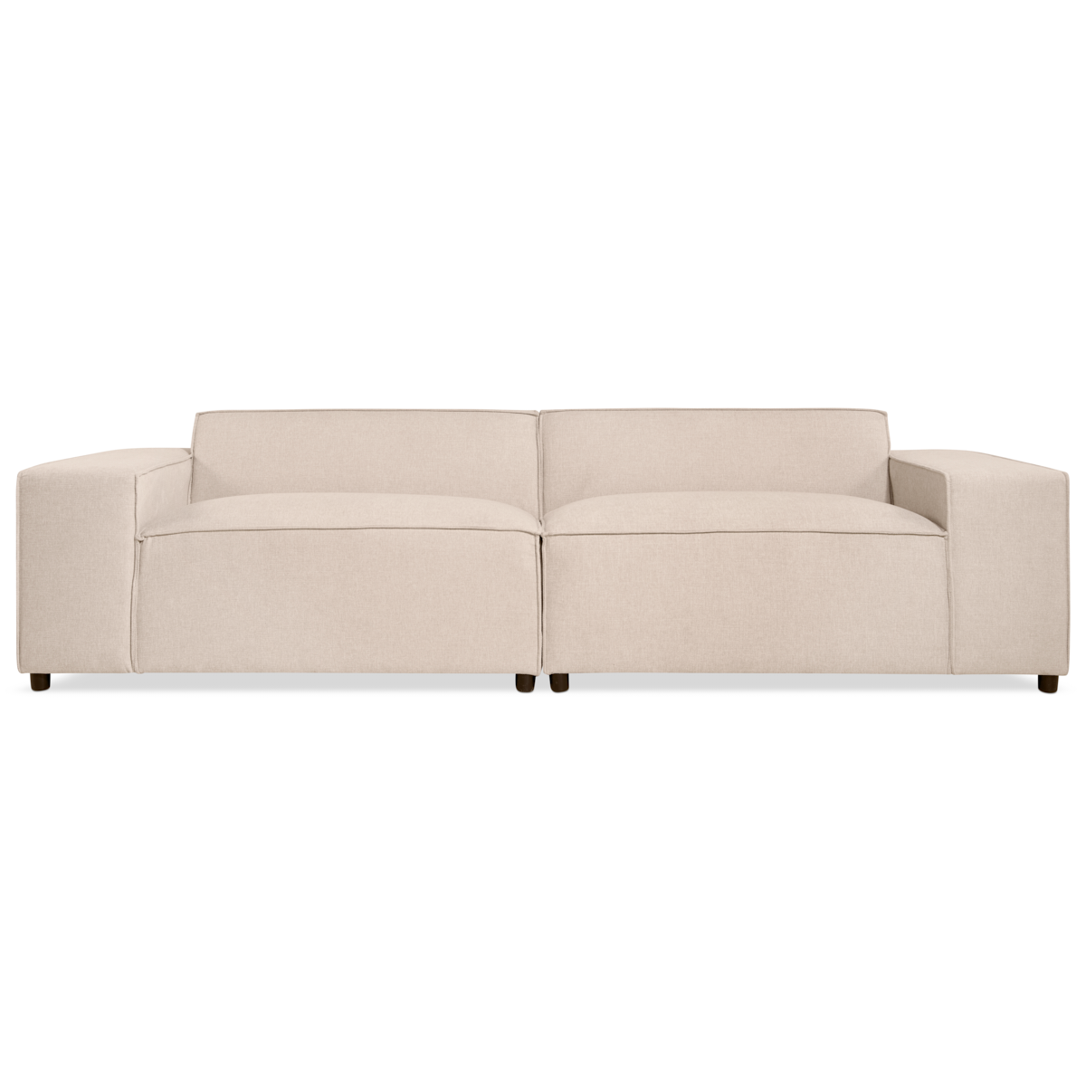 3-Zits Bank Lara - Linnen Beige