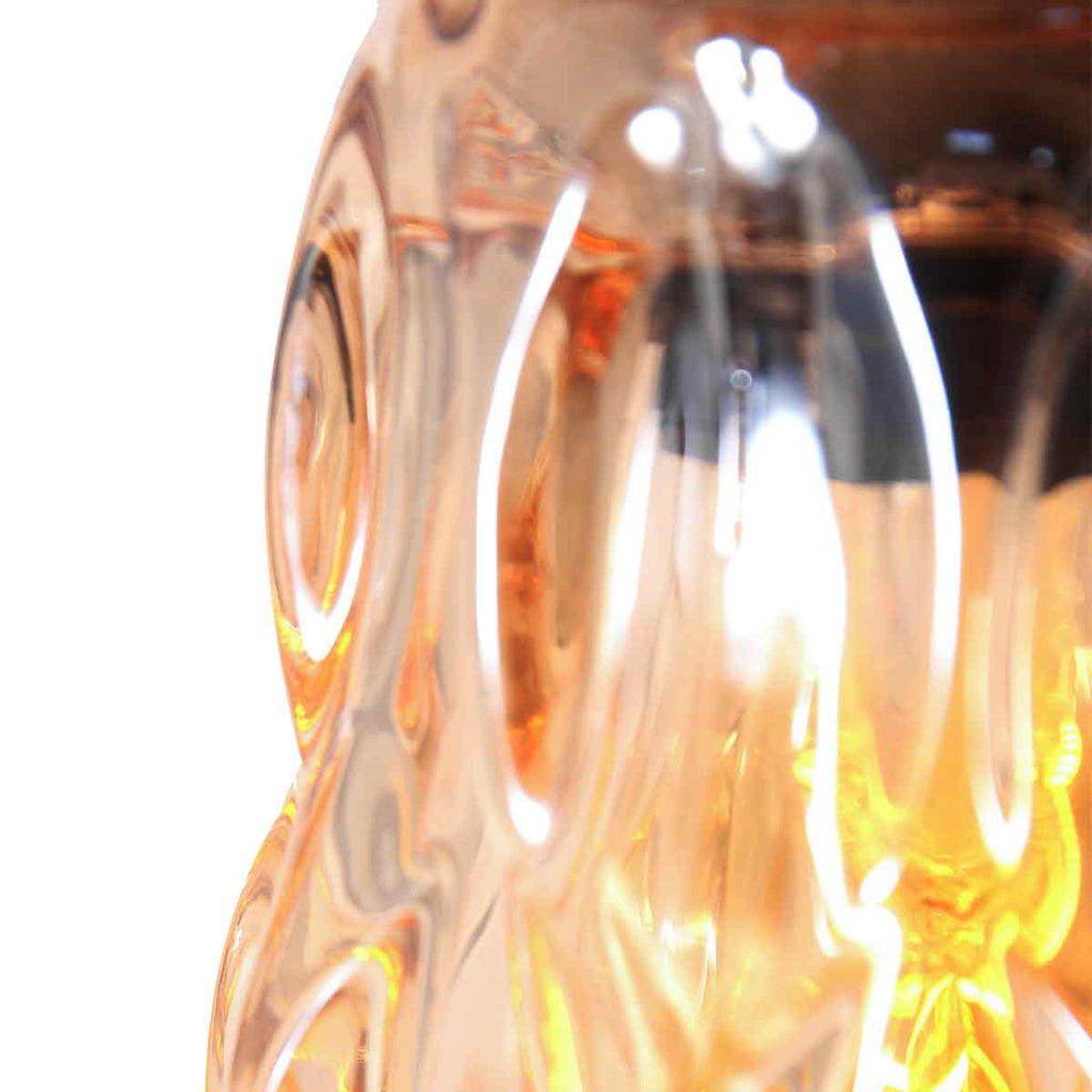3831 glas 22*13*8cm bubbles