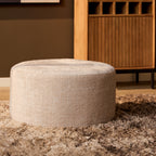 My Sofa Hocker | Rond | 60 cm | Cremona 02 | Beige