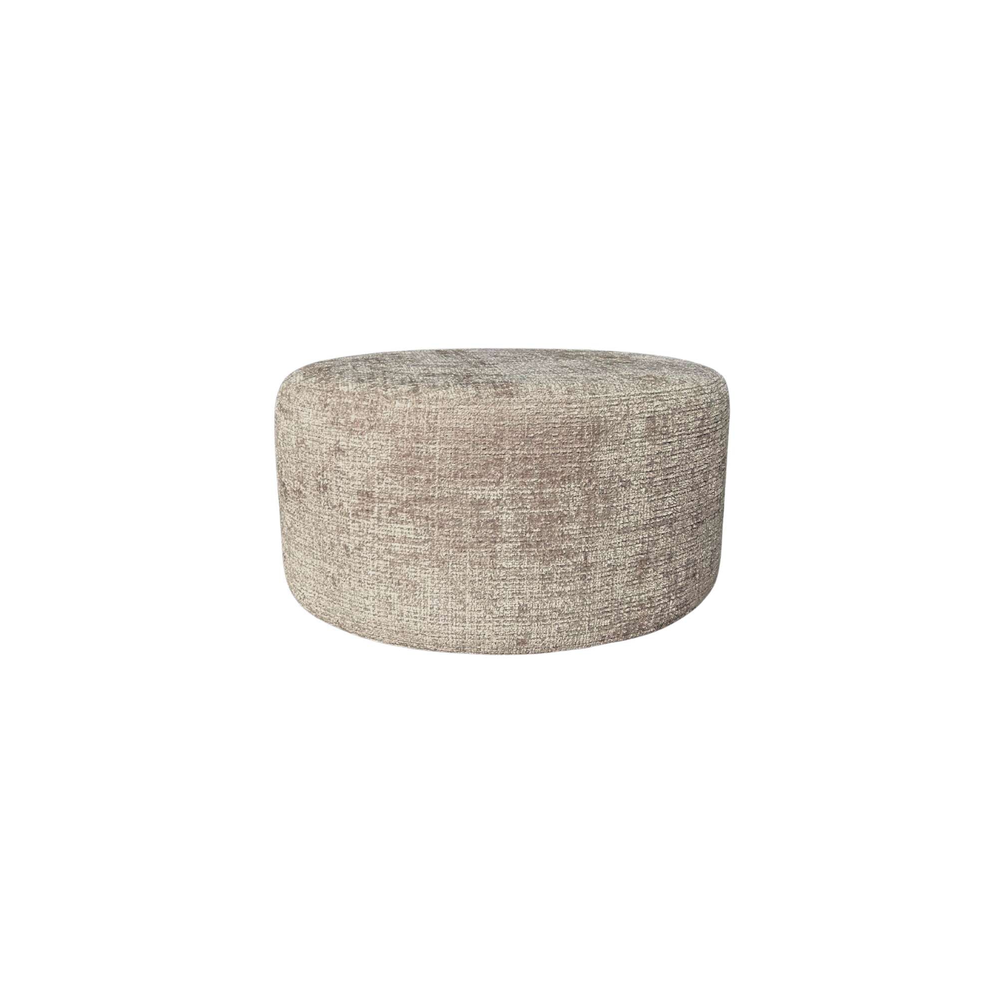My Sofa Hocker | Rond | 60 cm | Cremona 14 | Taupe