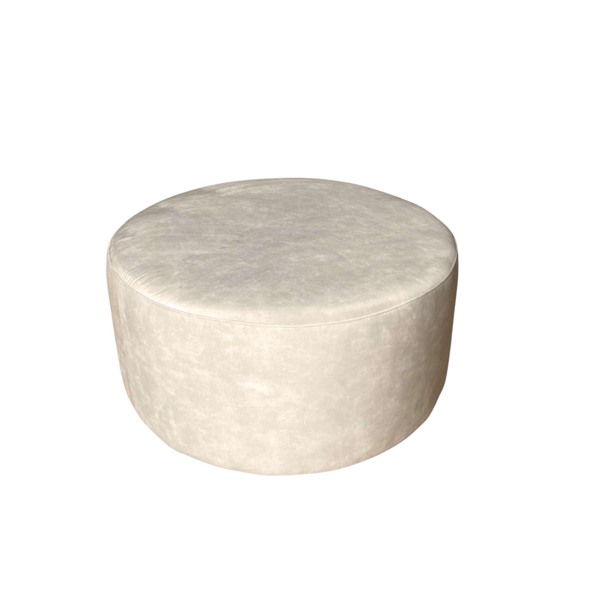 My Sofa Hocker | Rond | 80 cm | Adore 102 |  Crème