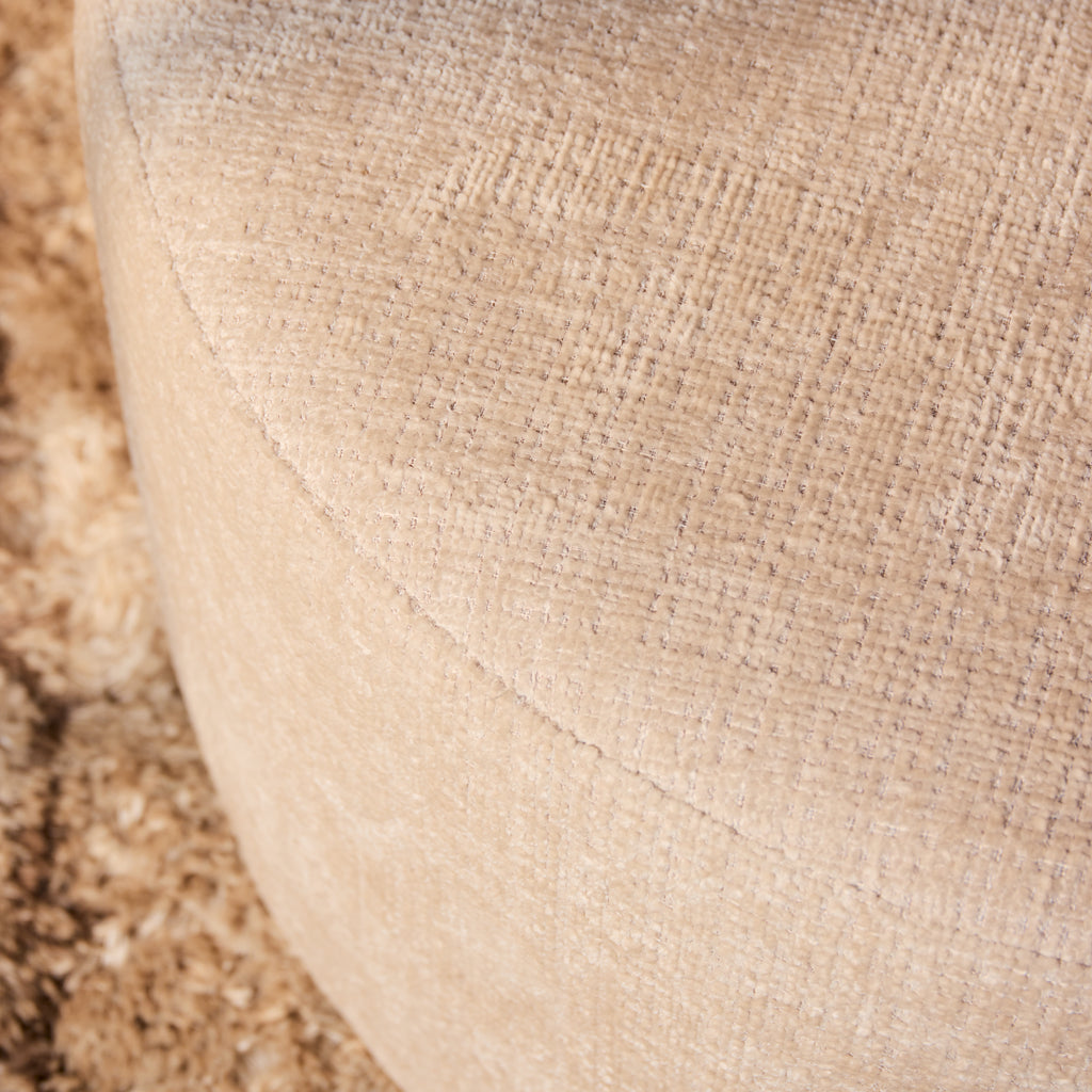 My Sofa Hocker | Rond | 80 cm | Cremona 02 |  Beige