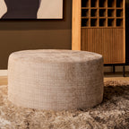 My Sofa Hocker | Rond | 80 cm | Cremona 14 | Taupe