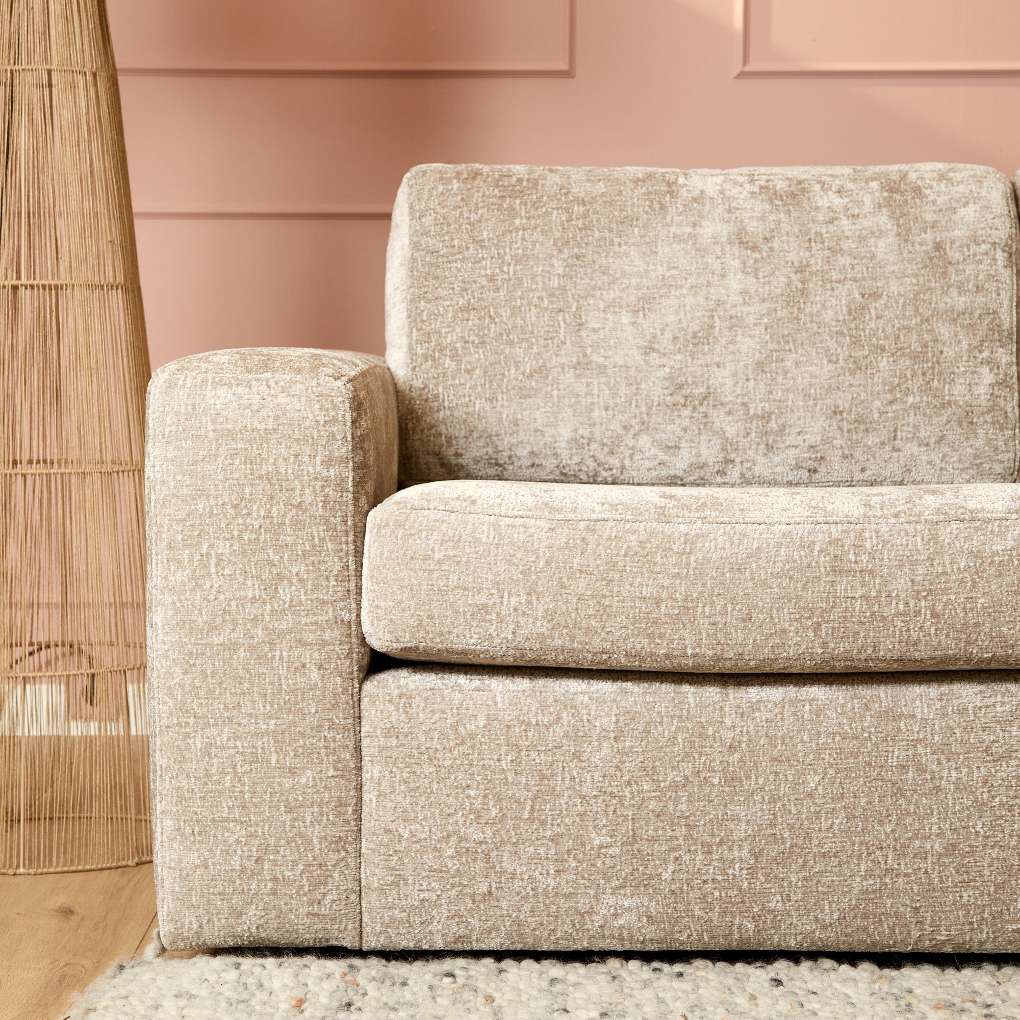 MySofa Alma | 2,5 zits + Divan Rechts | Beige