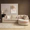 MySofa Alma Hoekbank Beige 2,5 zits+Divan Rechts