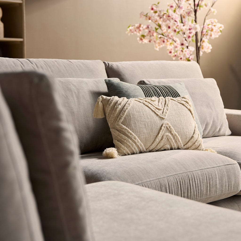 MySofa Jesse | 2,5 zits + Ottomane Rechts | Beige