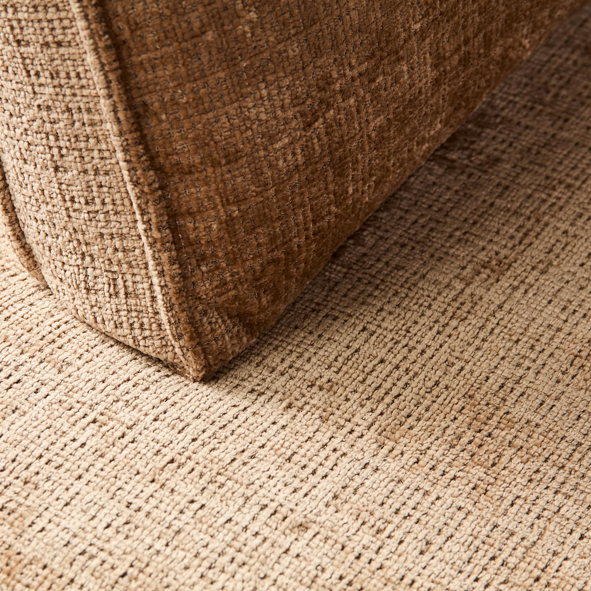 MySofa Teddy Hoekbank Cinnamon Divan Links+2,5 zits