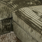 MySofa Teddy Hoekbank Groen Divan Links+2,5 zits