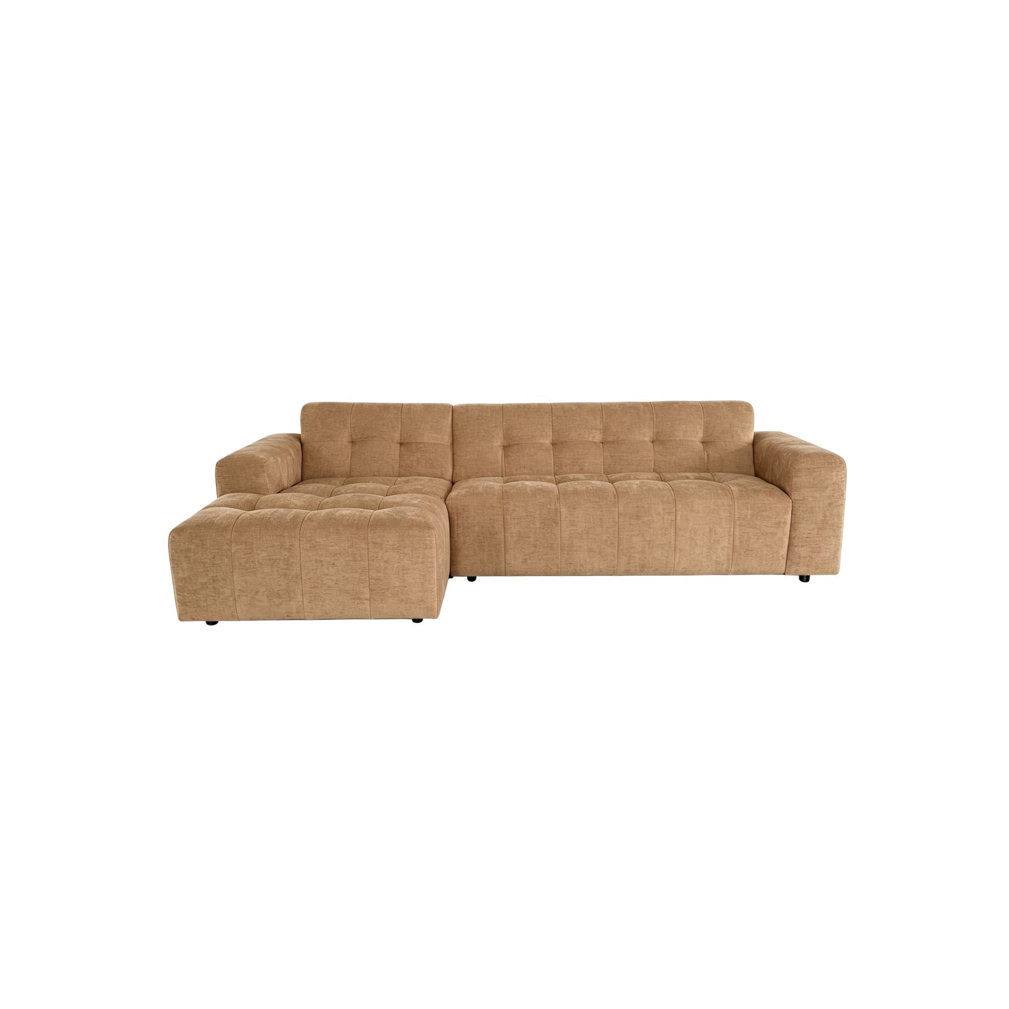 MySofa Ruby Hoekbank Camel Lounge L + 2,5 zits AR
