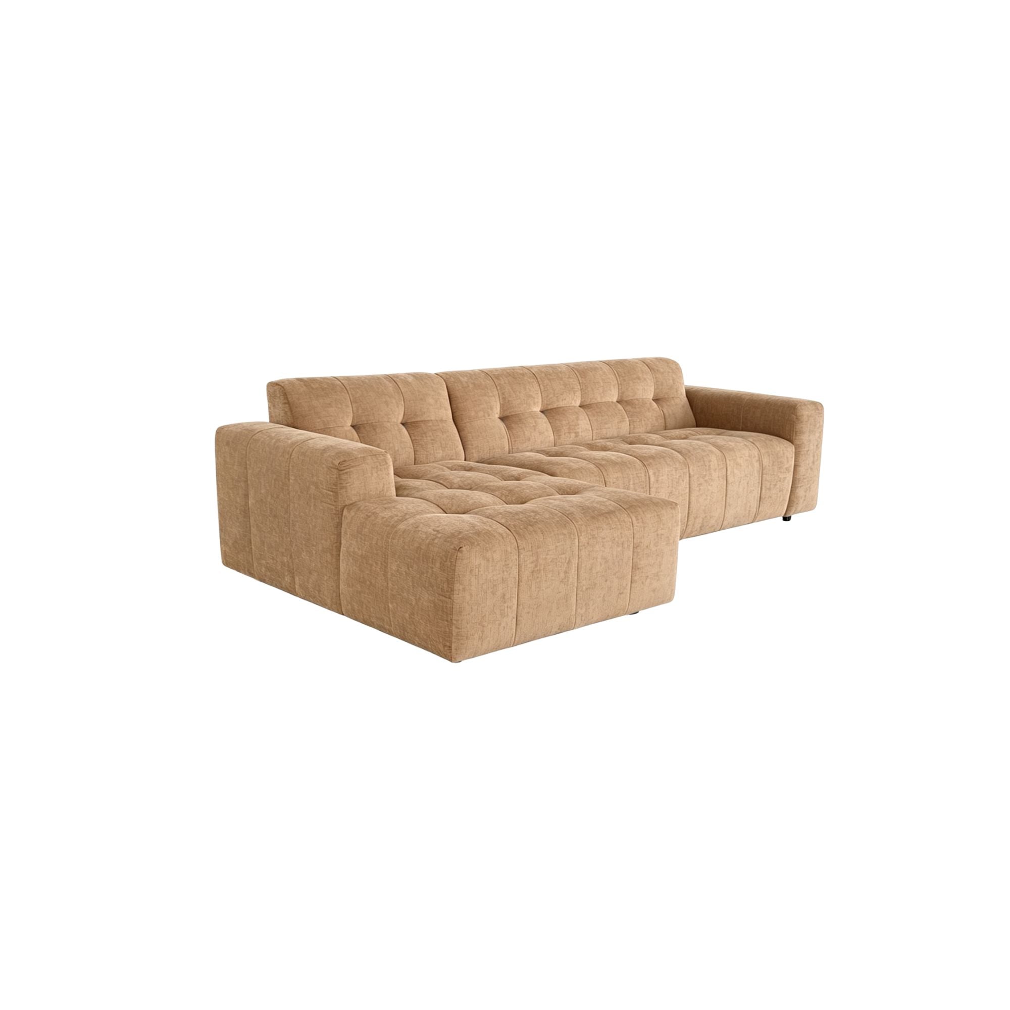 MySofa Ruby Hoekbank Camel Lounge L + 2,5 zits AR