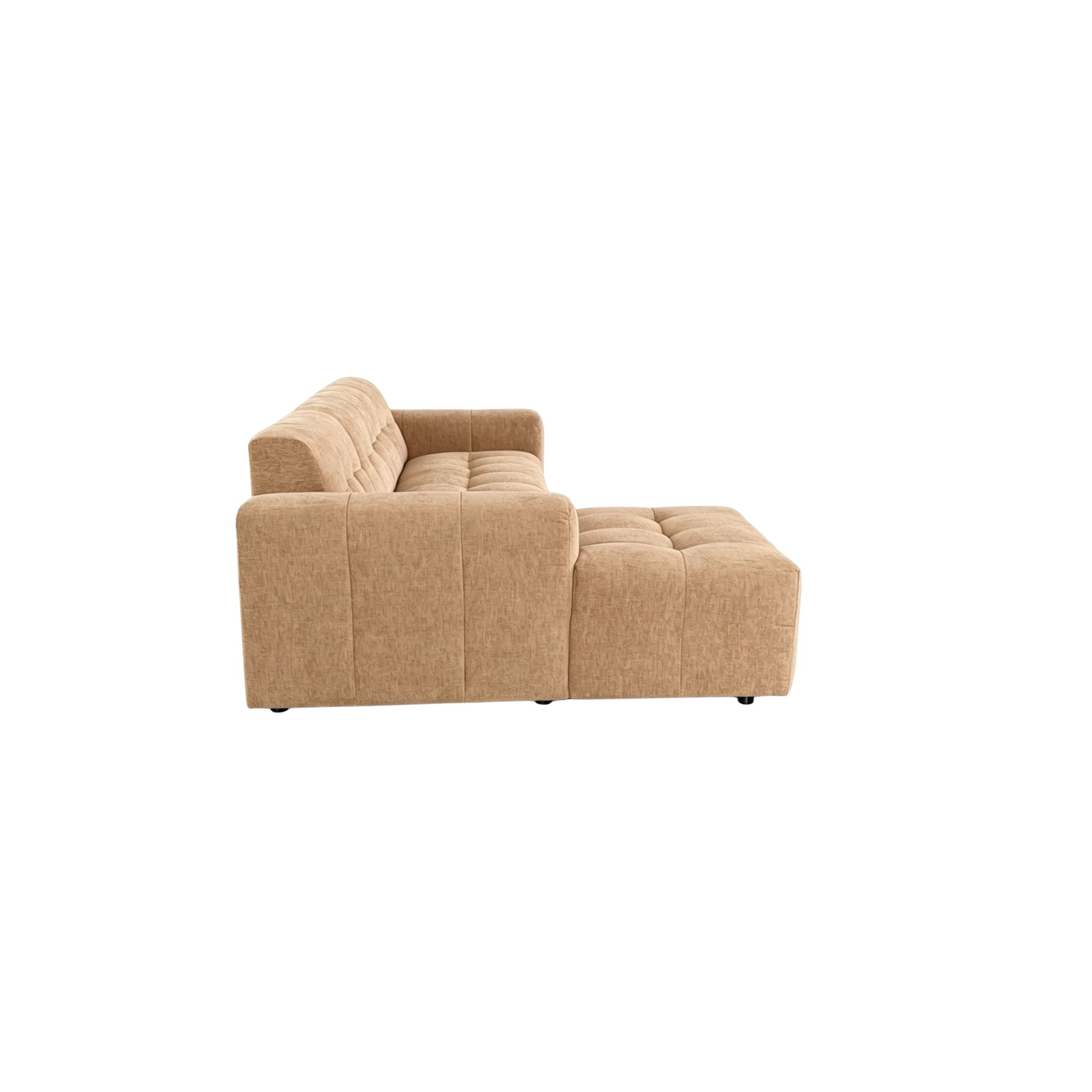 MySofa Ruby Hoekbank Camel Lounge L + 2,5 zits AR